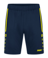 JAKO Allround Trainingsshort Blau Gelb F904
