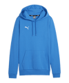 PUMA teamGOAL Casuals Hoody Damen Blau F02