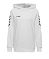 Hummel Cotton Hoody Damen Weiss F9001