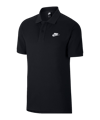 Nike Team Cotton Poloshirt Schwarz F010 - schwarz