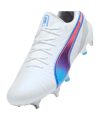 PUMA KING Ultimate MxSG Formula Weiss Blau F02 - weiss