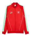 PUMA SFV Schweiz King Anthem Jacke Rot F05 - rot