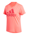 adidas BOS Logo T-Shirt Damen Rosa - rosa
