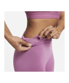 Nike Luxe Mid-Rise Leggings Running Damen Rot F507 - rot