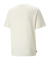 PUMA DOWNTOWN Logo Graphic T-Shirt Weiss F99 - weiss
