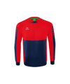 Erima SIX WINGS Sweatshirt Blau Rot - blau
