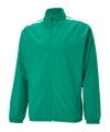 PUMA teamLIGA Sideline Jacke Grün Weiss F05