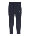 PUMA teamGOAL Slim Trainingshose Blau Weiss F06 - blau