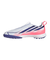 adidas F50 Hyperfast League LL TF Chaos vs Weiß - weiss