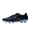 Nike Tiempo Legend X Academy MG Shadow Schwarz Silber Blau F040 - schwarz