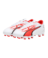 PUMA ULTRA Play FG/AG Breakthrough Jr Kids Weiss Rot F01 - weiss