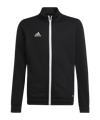 adidas Entrada 22 TK Trainingsjacke Kids Schwarz - schwarz