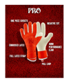 KEEPERsport Varan8 Pro NC Raw Impact  TW-Handschuhe Rot Weiss F166 - rot