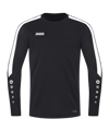 JAKO Power Sweatshirt Schwarz Weiss F800