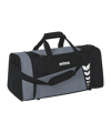 Erima Six Wings Sporttasche Gr. M Grau Schwarz - grau