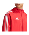 adidas Tiro 24 Windbreaker Rot Weiss - rot