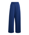 adidas Soft Lux Straight Leg Hose Damen Blau - blau