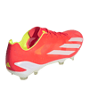 adidas X Crazyfast+ FG Energy Citrus Rot Weiss - rot
