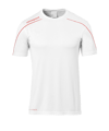 Uhlsport Stream 22 Trikot kurzarm Weiss Rot F16