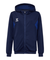 Hummel AUTHENTIC PL Kapuzenjacke Kids Blau F7026