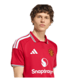adidas Manchester United Trikot Home 2026/2027 Rot - rot