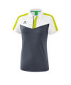 Erima Squad Poloshirt Damen Weiss Grau