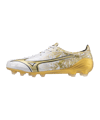 Mizuno Alpha Made in Japan FG Prism Gold Weiss Gold Schwarz F50 - weiss