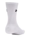 Under Armour Performance Cotton 3p Crw Socken Weiß F100 - weiss