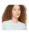 Nike Essential SLM Crop T-Shirt Damen Blau F474 - blau