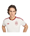 adidas FEF Spanien Trikot Away WM 2026 Weiß - weiss