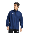 adidas Entrada 26 Regenjacke Dunkelblau - weiss