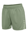 Hummel hmlACTIVE Short Damen Grün F6005 - gruen