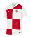 Nike Kroatien Trikot Home EM 2024 Weiss Rot Weiss F100 - weiss