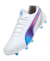 PUMA KING Ultimate FG/AG Formula Weiss Blau F02 - weiss