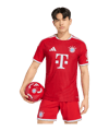 adidas FC Bayern München Authentic Trikot Home 2026/2027 Rot - rot