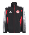 adidas Eintracht Frankfurt Anthem Jacke Schwarz - schwarz