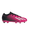 adidas X Speedportal.3 FG Kids Own Your Football Pink Schwarz Weiss - rosa