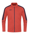 JAKO Power Polyesterjacke Damen Orange Blau F375