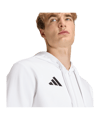 adidas Entrada 26 Kapuzenjacke Weiß - weiss