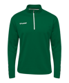 Hummel Authentic HalfZip Sweatshirt Grün F6140