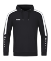 JAKO Power Hoody Damen Schwarz Weiss F800