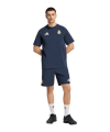 adidas Real Madrid Tiro Travel Short Blau - blau
