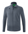 Erima Liga Star Trainingsjacke Kids Grau Schwarz - grau