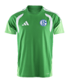 adidas FC Schalke 04 Team Trainingsshirt Grün - gruen