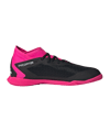 adidas Predator Accuracy.3 IN Halle Own Your Football Kids Schwarz Weiss Pink - schwarz