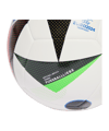 adidas Fussballliebe TRN Trainingsball EM 2024 Weiss Schwarz Blau - weiss