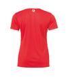 Kempa Curve Trikot T-Shirt Damen Rot Weiss F02 - rot