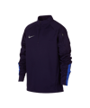 Nike Shield Squad Drill Zip Sweatshirt Kids F416 - blau