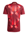 adidas Deutschland Trikot Auswärts EM 2025 Rot - rot