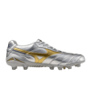 Mizuno Morelia DNA Made in Japan FG Platinum Silver Silber F04 - silber